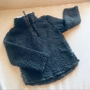 🆕 3T-4T Sherpa Pull Over Jacket